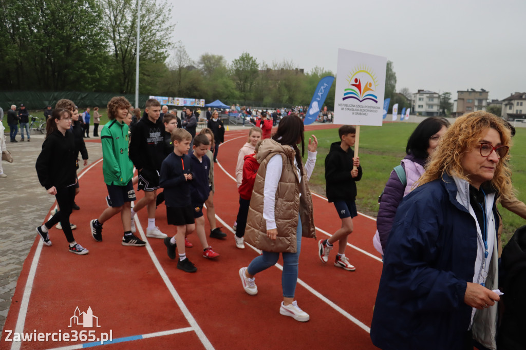 Fotorelacja: Uroczystość otwarcia stadionu miejskiego w Łazach po rewitalizacji