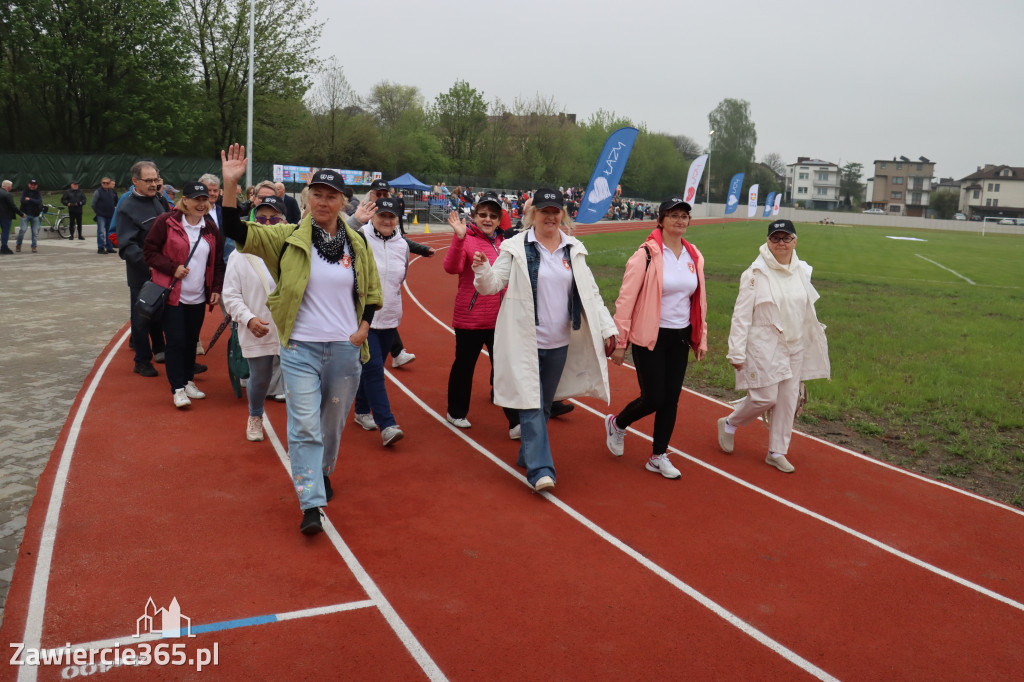 Fotorelacja: Uroczystość otwarcia stadionu miejskiego w Łazach po rewitalizacji