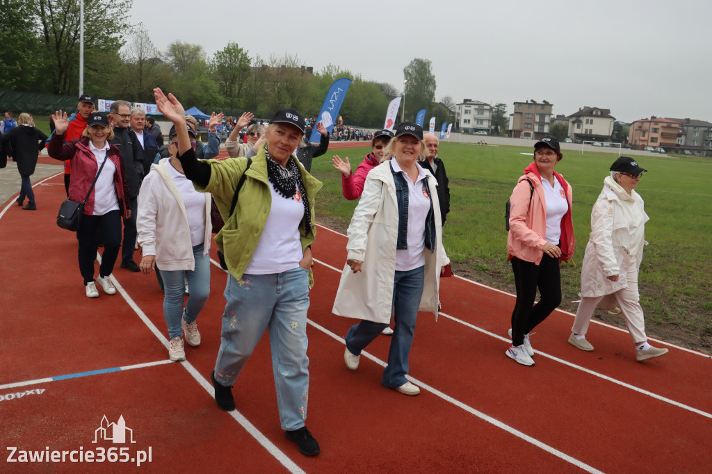 Fotorelacja: Uroczystość otwarcia stadionu miejskiego w Łazach po rewitalizacji