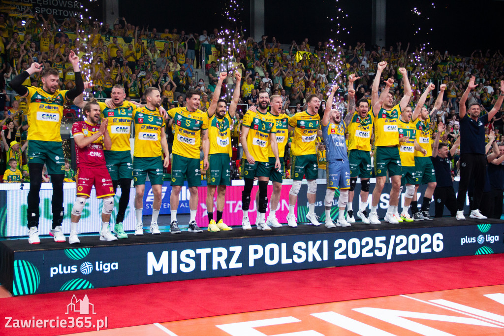Fotorelacja:  Aluron CMC Warta Zawiercie mistrzem Polski