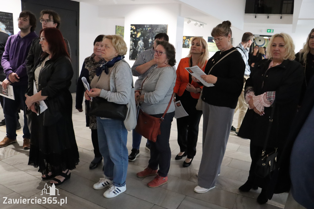 Fotorelacja: Wernisaż wystawy Małgorzaty Lazarek w MOK Zawiercie