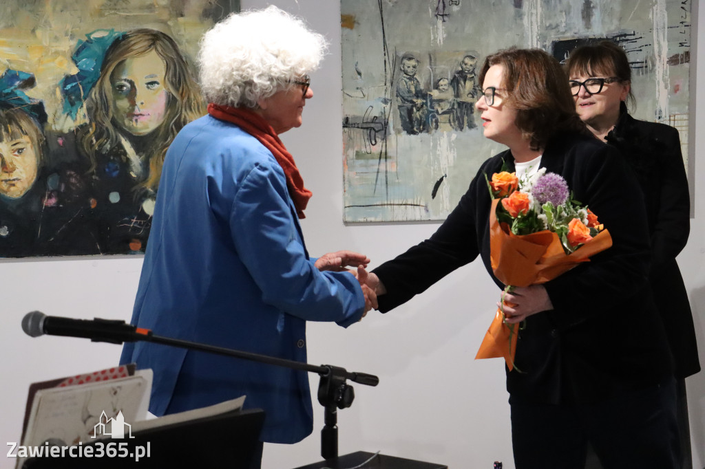 Fotorelacja: Wernisaż wystawy Małgorzaty Lazarek w MOK Zawiercie