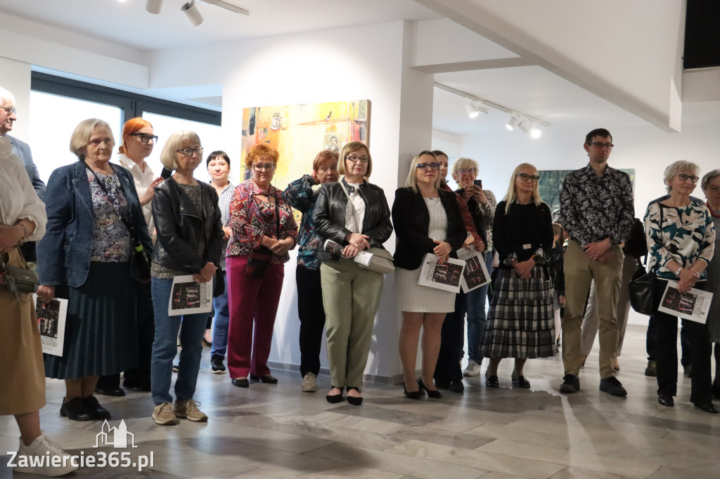 Fotorelacja: Wernisaż wystawy Małgorzaty Lazarek w MOK Zawiercie