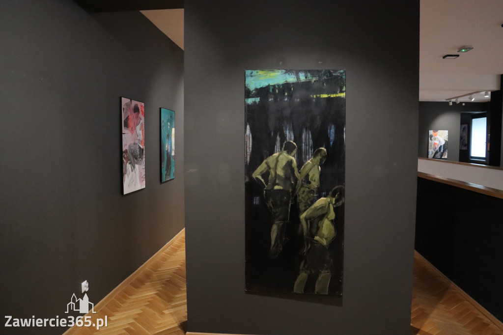 Fotorelacja: Wernisaż wystawy Małgorzaty Lazarek w MOK Zawiercie