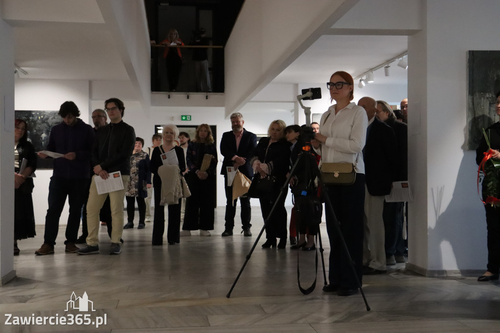 Fotorelacja: Wernisaż wystawy Małgorzaty Lazarek w MOK Zawiercie