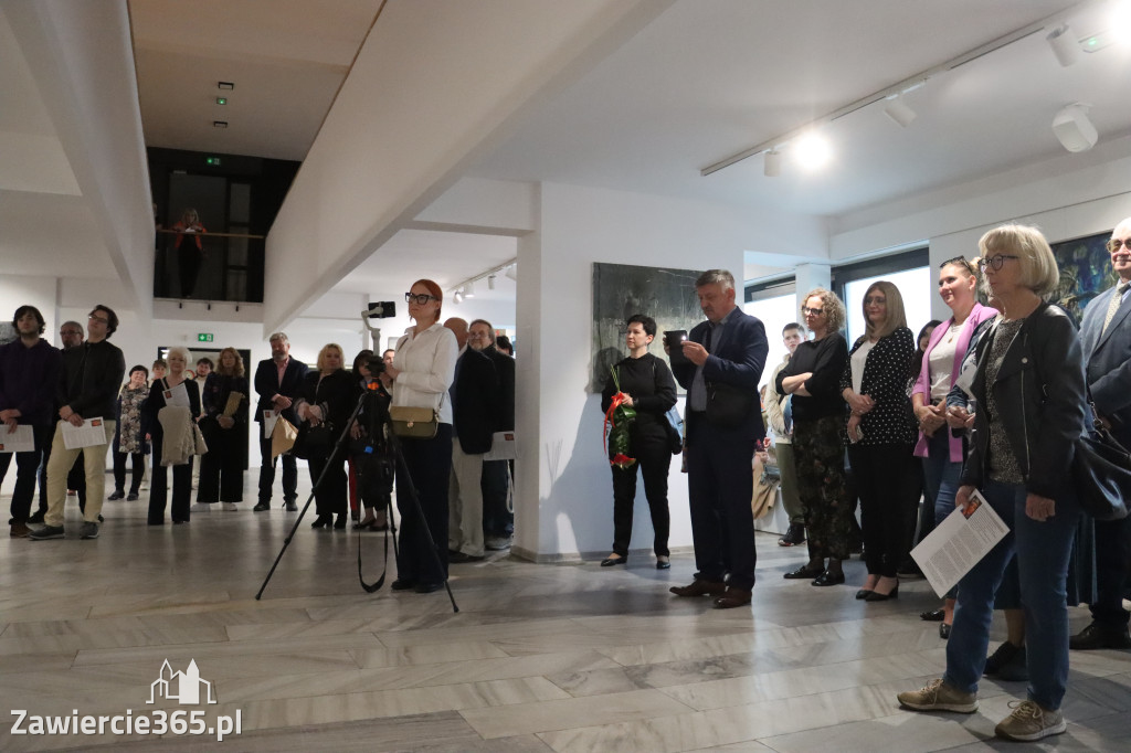 Fotorelacja: Wernisaż wystawy Małgorzaty Lazarek w MOK Zawiercie