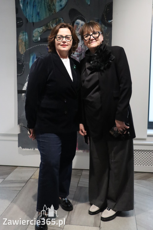 Fotorelacja: Wernisaż wystawy Małgorzaty Lazarek w MOK Zawiercie
