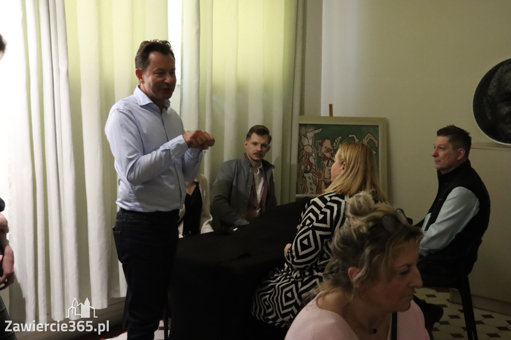Fotorelacja: Noc Muzeów w Galerii Stara Łaźnia w Zawierciu