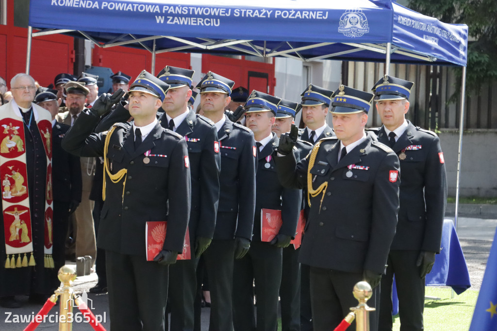 Fotorelacja: Powiatowe Obchody Dnia Strażaka w Zawierciu