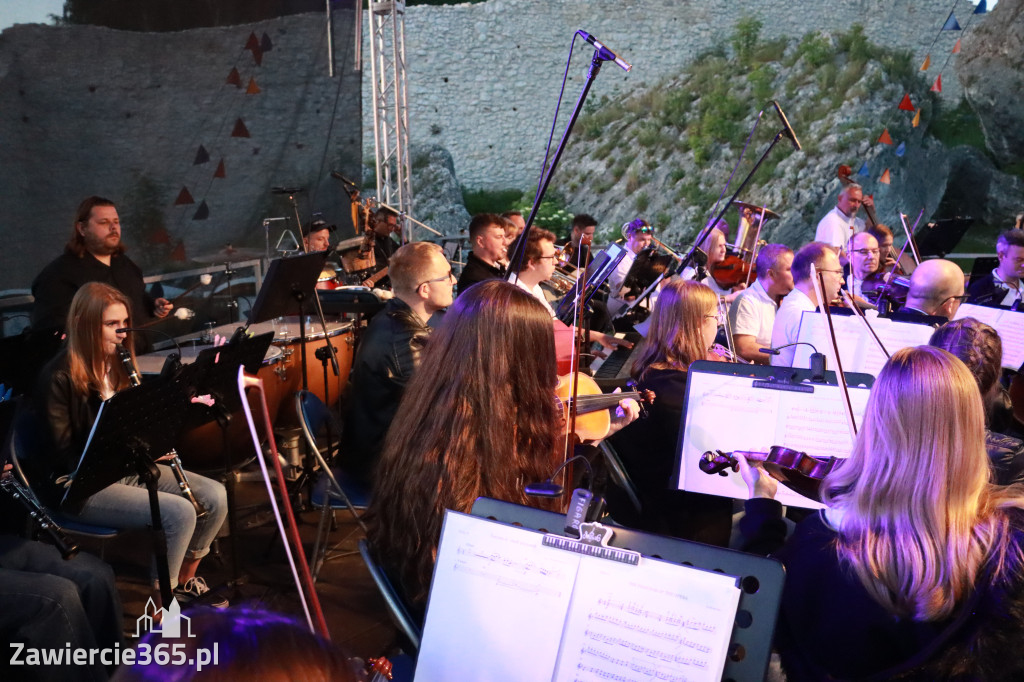 Fotorelacja I: KONCERT ROCKOWO SYMFONICZNY - Zamek Ogrodzieniec