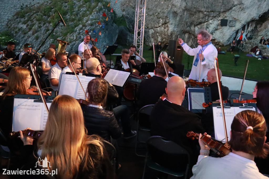 Fotorelacja I: KONCERT ROCKOWO SYMFONICZNY - Zamek Ogrodzieniec