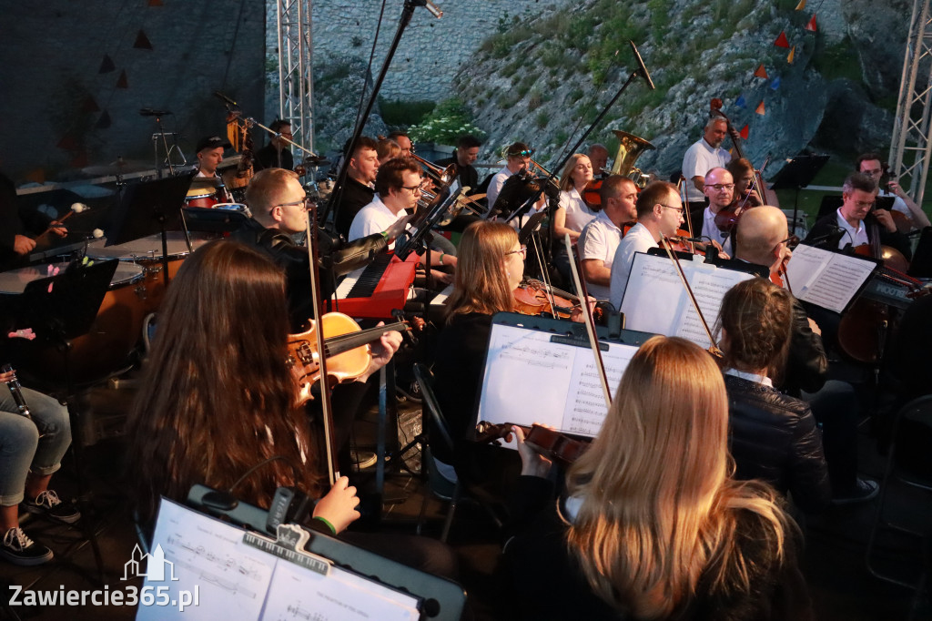 Fotorelacja I: KONCERT ROCKOWO SYMFONICZNY - Zamek Ogrodzieniec