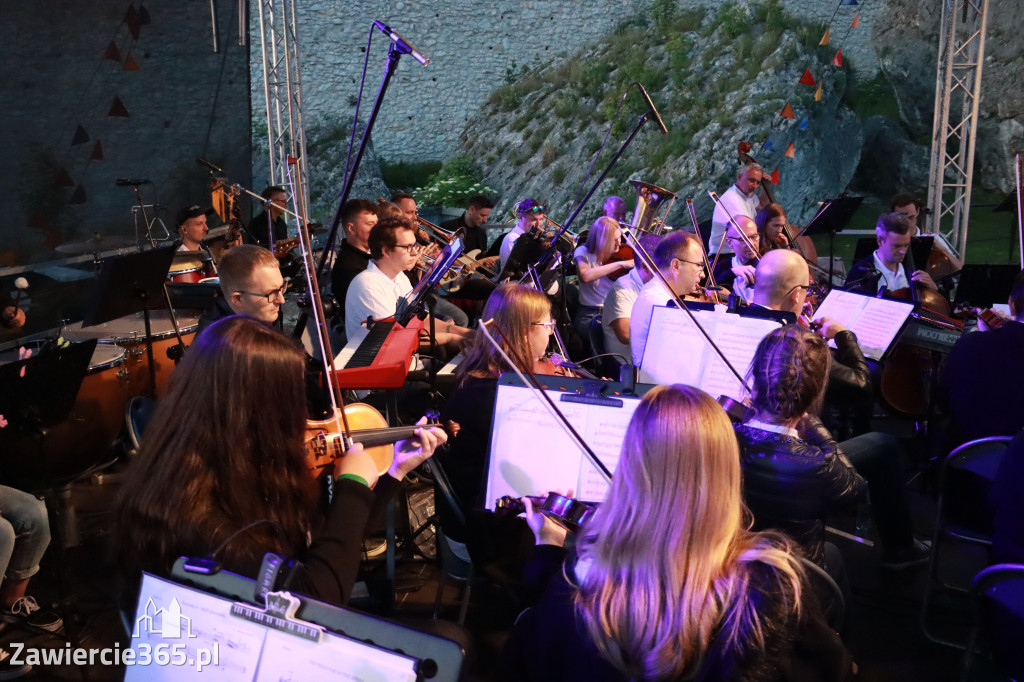 Fotorelacja I: KONCERT ROCKOWO SYMFONICZNY - Zamek Ogrodzieniec
