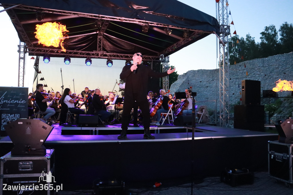Fotorelacja I: KONCERT ROCKOWO SYMFONICZNY - Zamek Ogrodzieniec