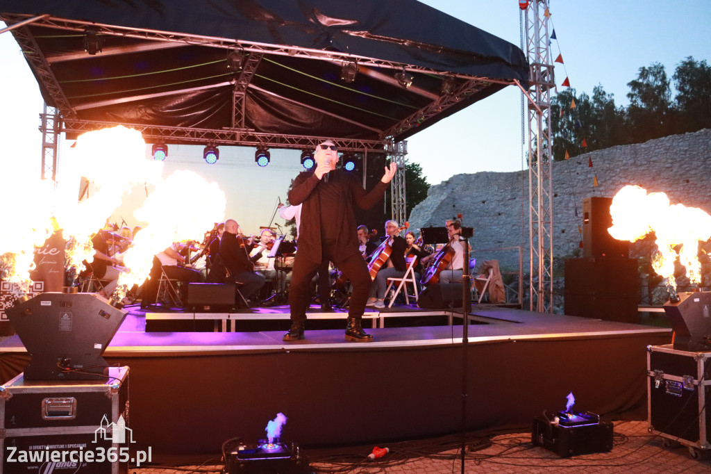 Fotorelacja I: KONCERT ROCKOWO SYMFONICZNY - Zamek Ogrodzieniec