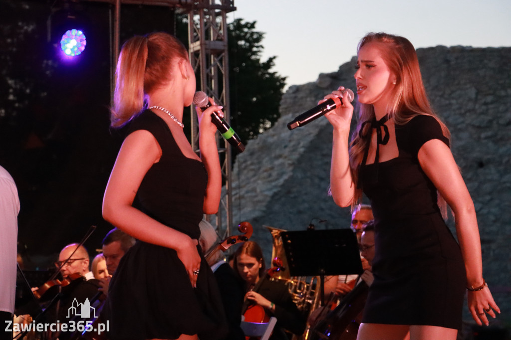 Fotorelacja I: KONCERT ROCKOWO SYMFONICZNY - Zamek Ogrodzieniec