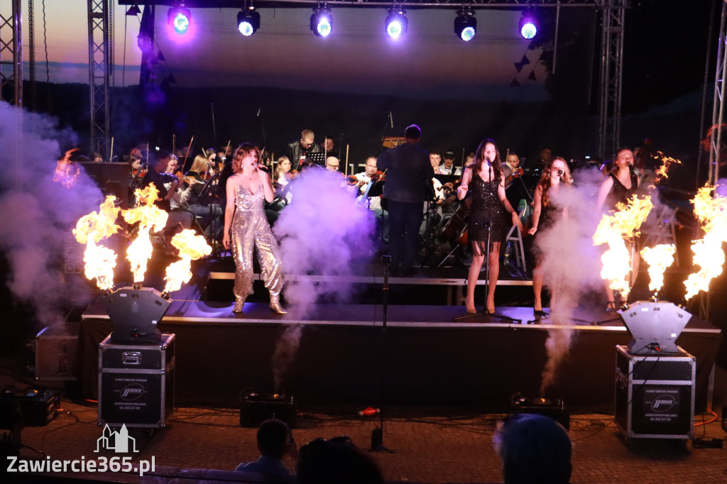 Fotorelacja I: KONCERT ROCKOWO SYMFONICZNY - Zamek Ogrodzieniec