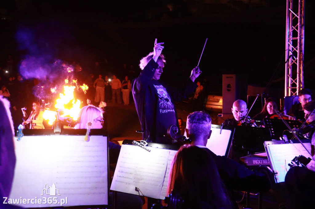 Fotorelacja II: KONCERT ROCKOWO SYMFONICZNY - Zamek Ogrodzieniec