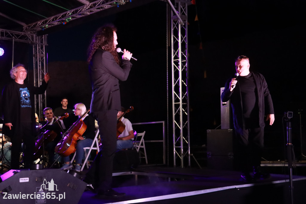 Fotorelacja II: KONCERT ROCKOWO SYMFONICZNY - Zamek Ogrodzieniec