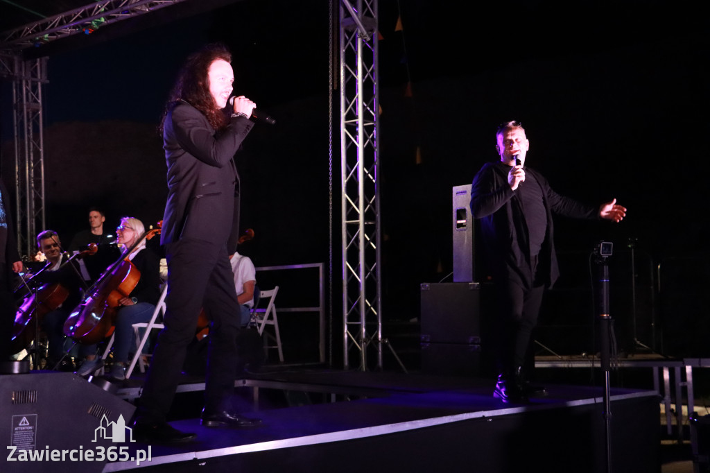 Fotorelacja II: KONCERT ROCKOWO SYMFONICZNY - Zamek Ogrodzieniec
