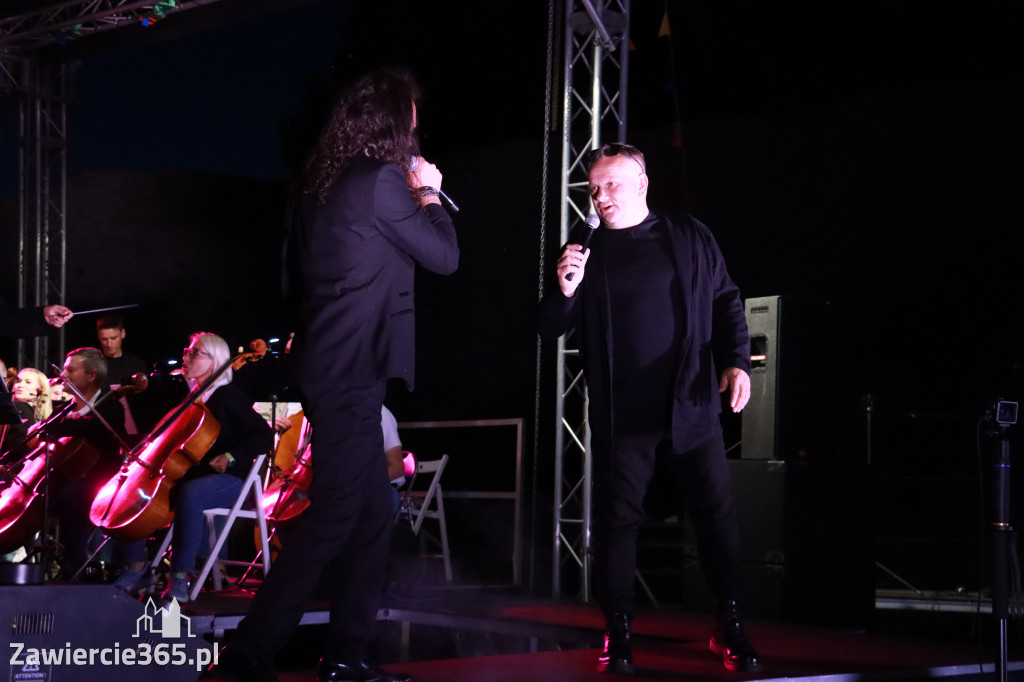 Fotorelacja II: KONCERT ROCKOWO SYMFONICZNY - Zamek Ogrodzieniec