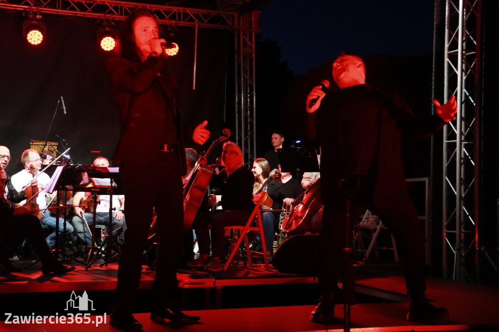 Fotorelacja II: KONCERT ROCKOWO SYMFONICZNY - Zamek Ogrodzieniec