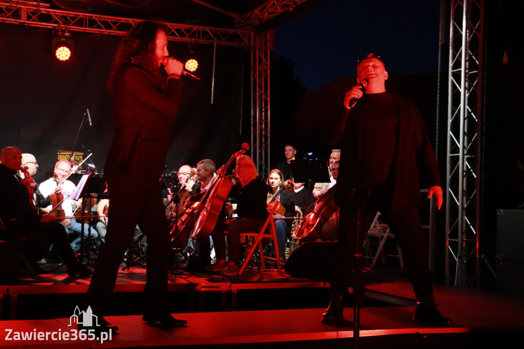 Fotorelacja II: KONCERT ROCKOWO SYMFONICZNY - Zamek Ogrodzieniec