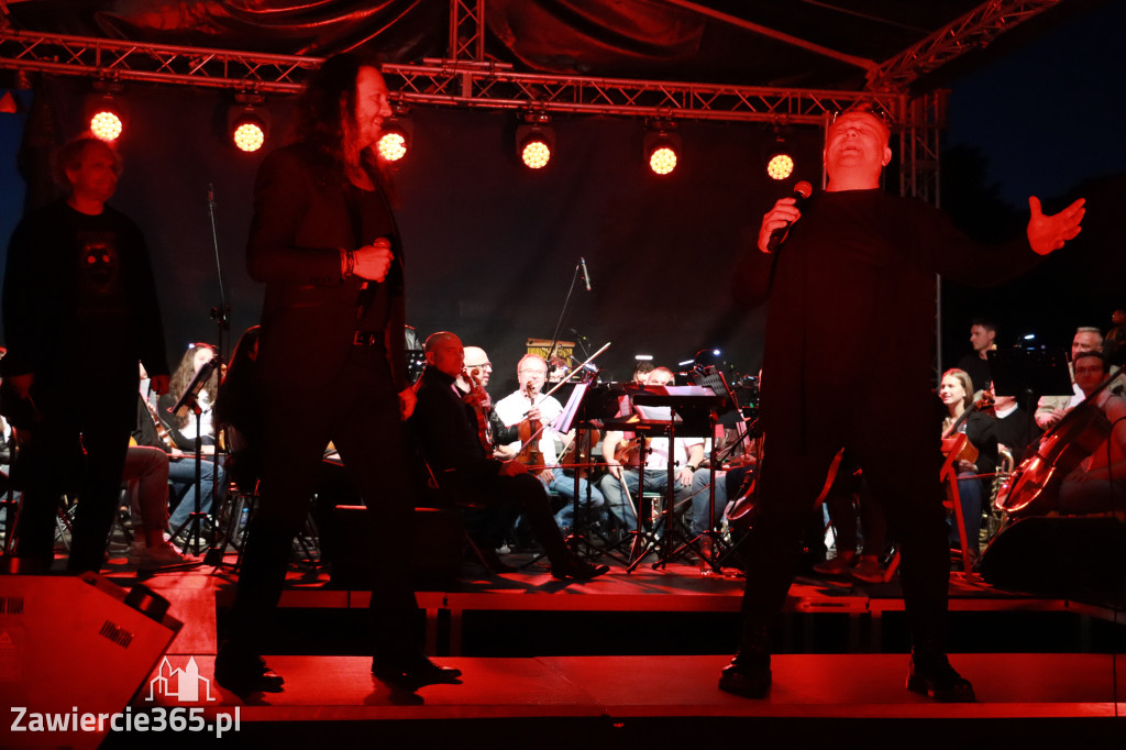 Fotorelacja II: KONCERT ROCKOWO SYMFONICZNY - Zamek Ogrodzieniec