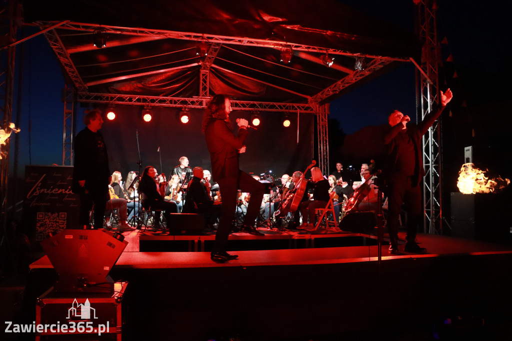 Fotorelacja II: KONCERT ROCKOWO SYMFONICZNY - Zamek Ogrodzieniec