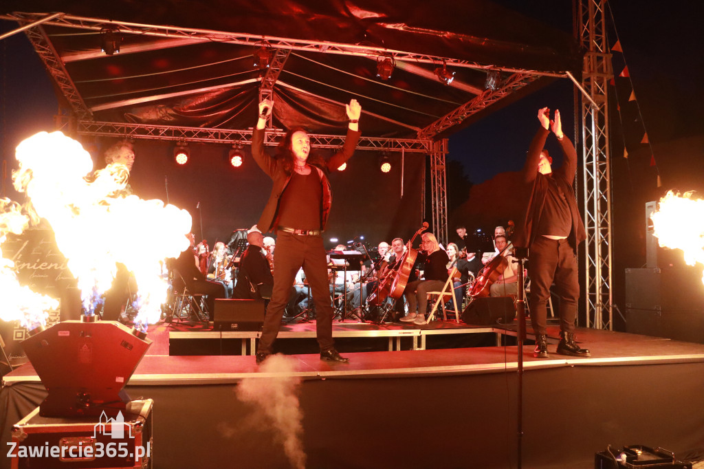 Fotorelacja II: KONCERT ROCKOWO SYMFONICZNY - Zamek Ogrodzieniec