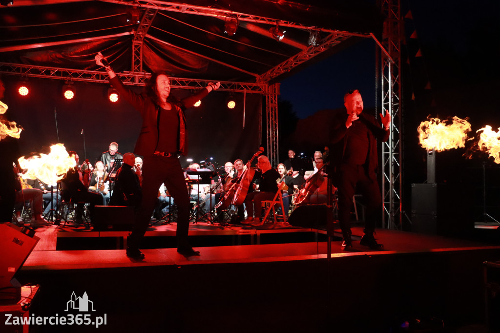 Fotorelacja II: KONCERT ROCKOWO SYMFONICZNY - Zamek Ogrodzieniec