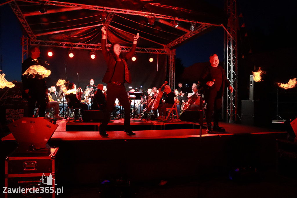 Fotorelacja II: KONCERT ROCKOWO SYMFONICZNY - Zamek Ogrodzieniec