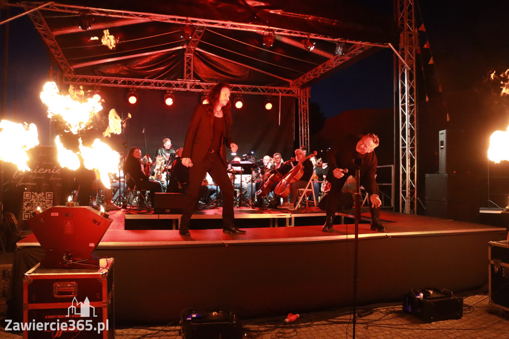 Fotorelacja II: KONCERT ROCKOWO SYMFONICZNY - Zamek Ogrodzieniec