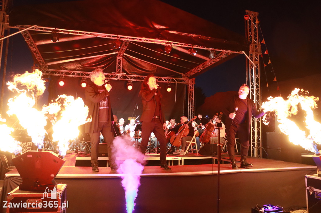 Fotorelacja II: KONCERT ROCKOWO SYMFONICZNY - Zamek Ogrodzieniec