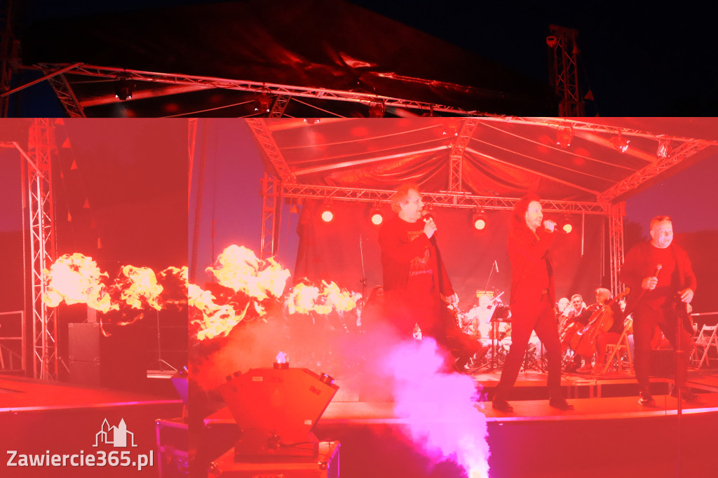 Fotorelacja II: KONCERT ROCKOWO SYMFONICZNY - Zamek Ogrodzieniec