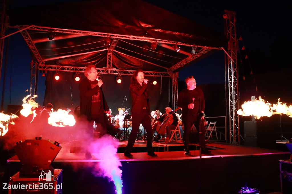Fotorelacja II: KONCERT ROCKOWO SYMFONICZNY - Zamek Ogrodzieniec