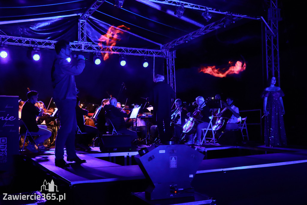 Fotorelacja II: KONCERT ROCKOWO SYMFONICZNY - Zamek Ogrodzieniec