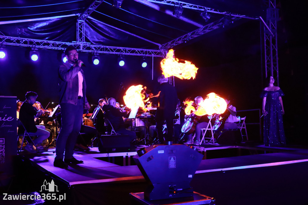 Fotorelacja II: KONCERT ROCKOWO SYMFONICZNY - Zamek Ogrodzieniec