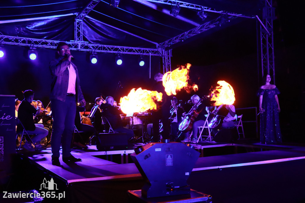 Fotorelacja II: KONCERT ROCKOWO SYMFONICZNY - Zamek Ogrodzieniec
