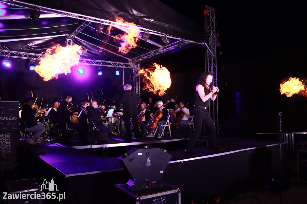 Fotorelacja II: KONCERT ROCKOWO SYMFONICZNY - Zamek Ogrodzieniec