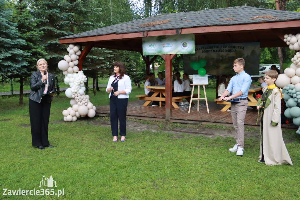 Fotorelacja: Oficjalne otwarcie „Pracowni pod chmurką” w Szkole Podstawowej nr 11 w Zawierciu - Marciszowie