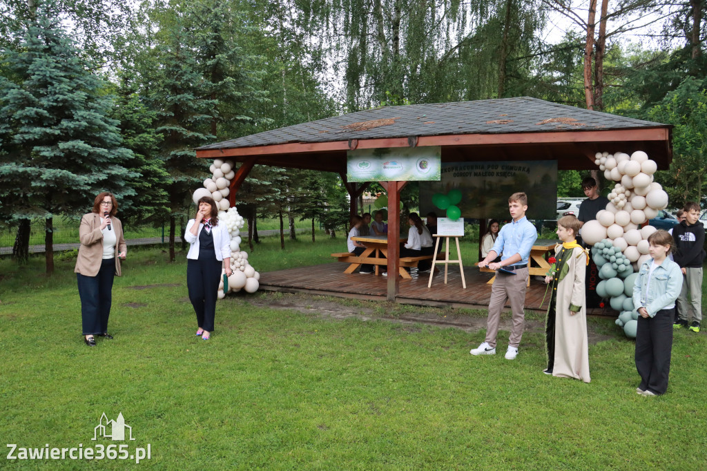 Fotorelacja: Oficjalne otwarcie „Pracowni pod chmurką” w Szkole Podstawowej nr 11 w Zawierciu - Marciszowie