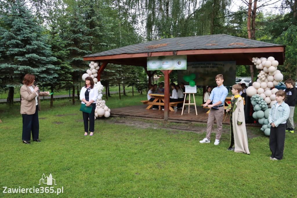 Fotorelacja: Oficjalne otwarcie „Pracowni pod chmurką” w Szkole Podstawowej nr 11 w Zawierciu - Marciszowie
