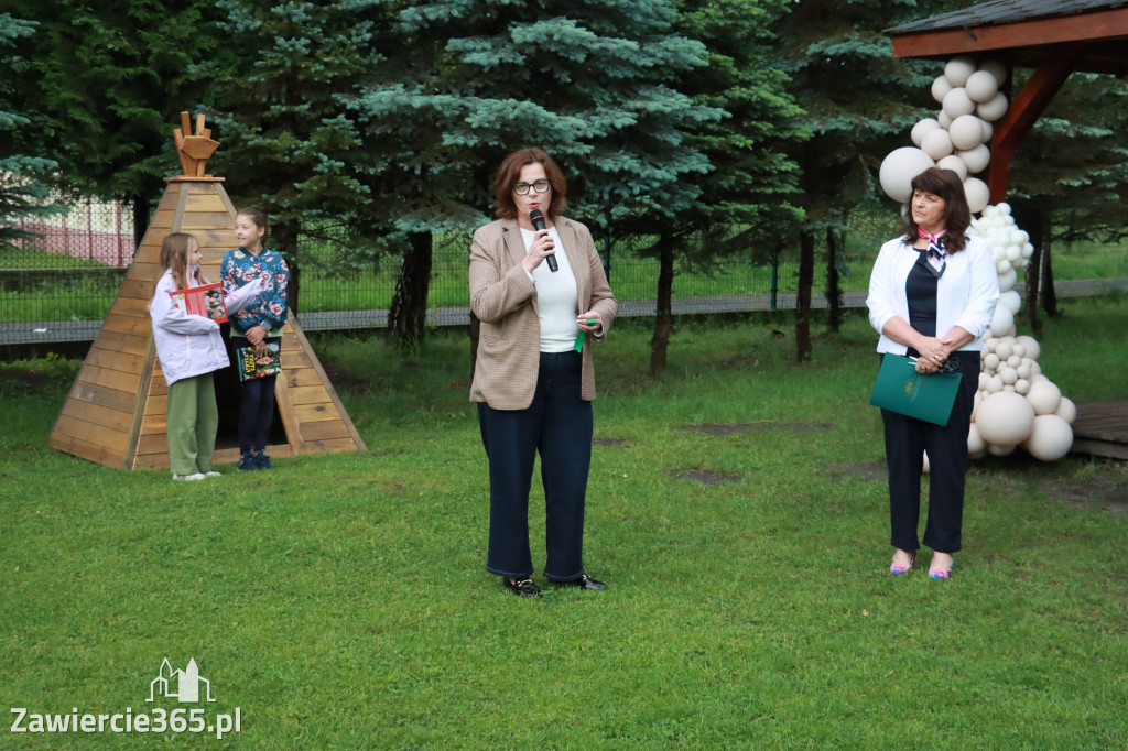 Fotorelacja: Oficjalne otwarcie „Pracowni pod chmurką” w Szkole Podstawowej nr 11 w Zawierciu - Marciszowie