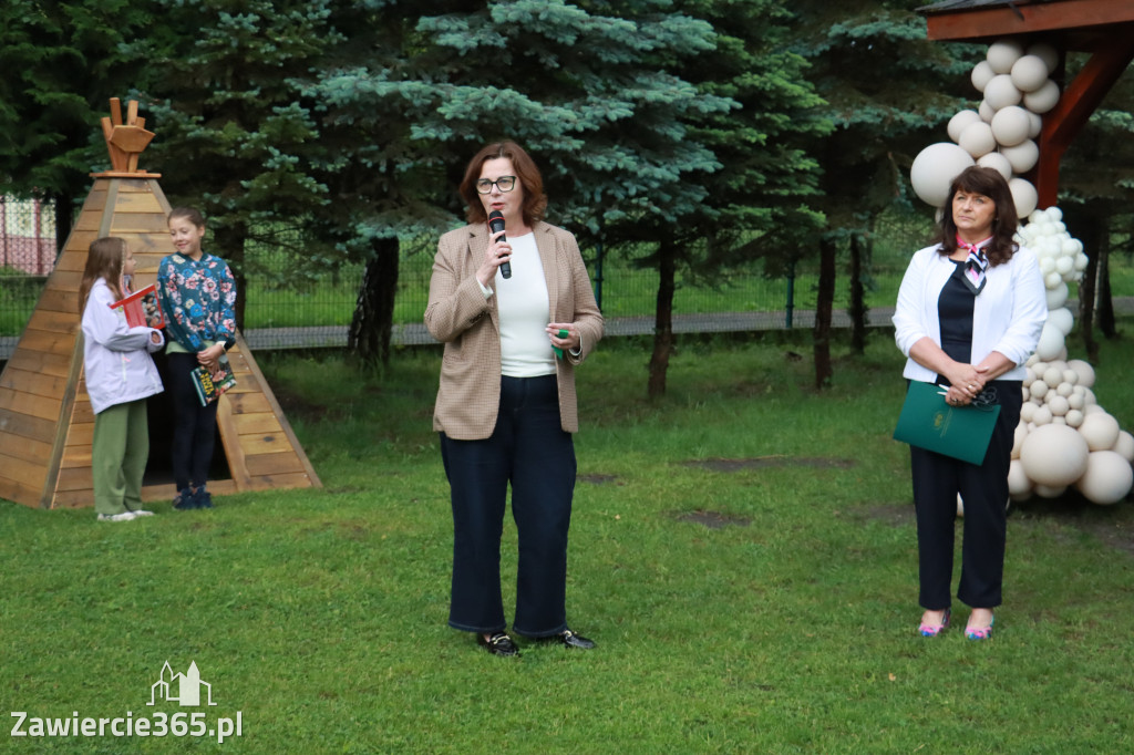 Fotorelacja: Oficjalne otwarcie „Pracowni pod chmurką” w Szkole Podstawowej nr 11 w Zawierciu - Marciszowie