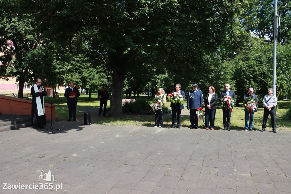 Fotorelacja Zawiercie: Dzień Pamięci Ofiar Niemieckich Nazistowskich Obozów Koncentracyjnych