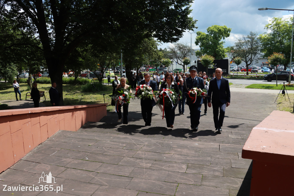 Fotorelacja Zawiercie: Dzień Pamięci Ofiar Niemieckich Nazistowskich Obozów Koncentracyjnych