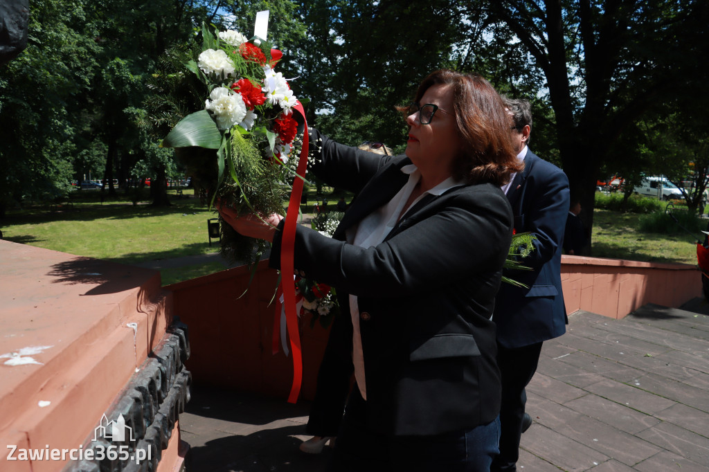 Fotorelacja Zawiercie: Dzień Pamięci Ofiar Niemieckich Nazistowskich Obozów Koncentracyjnych