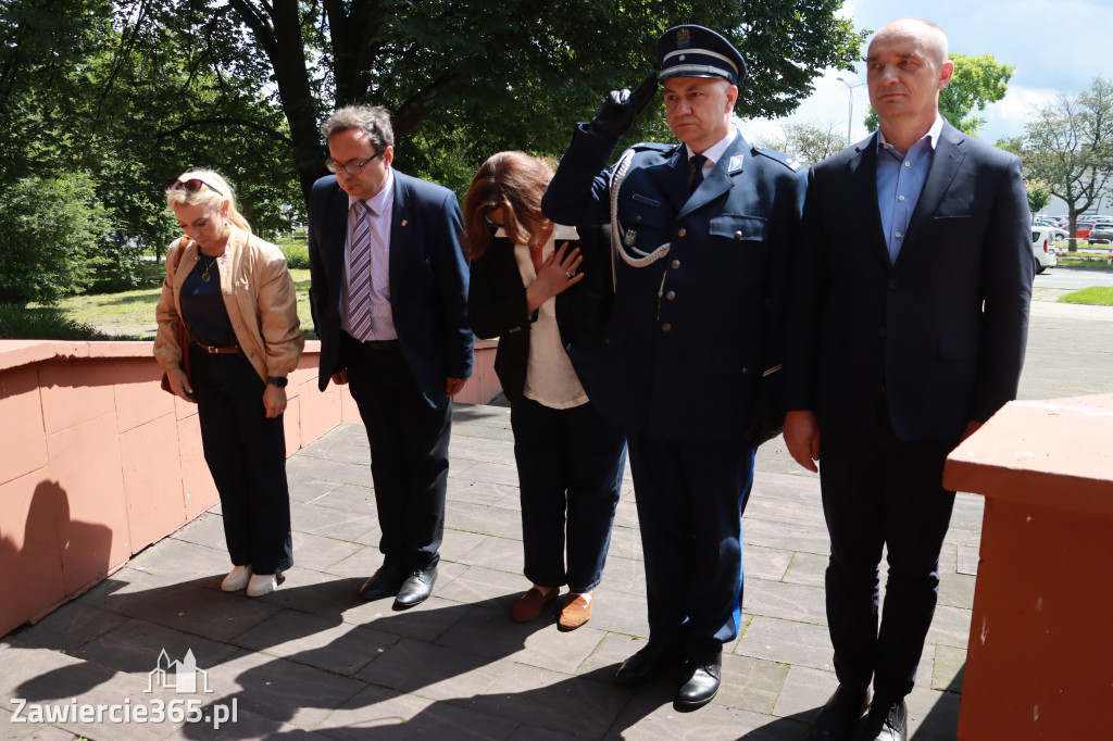 Fotorelacja Zawiercie: Dzień Pamięci Ofiar Niemieckich Nazistowskich Obozów Koncentracyjnych