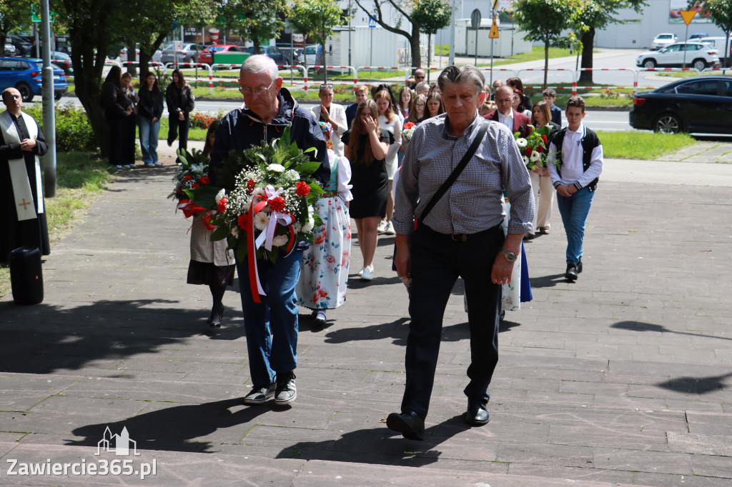 Fotorelacja Zawiercie: Dzień Pamięci Ofiar Niemieckich Nazistowskich Obozów Koncentracyjnych
